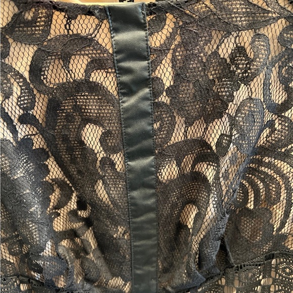 Mossimo Lace and Faux Leather Dress - Picture 3 of 7